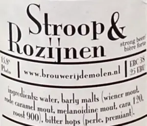 Molen Stroop & Rozijnen